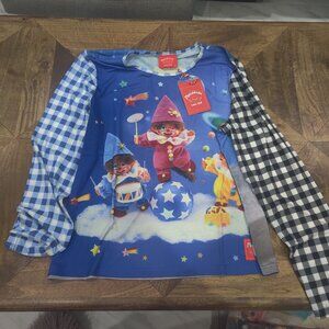 Lazy Oaf Monchichi collection top size 22 UK New (18 US)